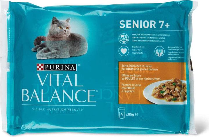 Produktbild Vital Balance Pastete mit Huhn (Senior, 4 Stk., 85 g)
