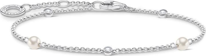 Thomas Sabo Perle Armband (19 cm, 925er Silber)