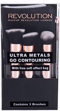 Produktbild Makeup Revolution Brushes Ultra Metals Go Contouring (Set)