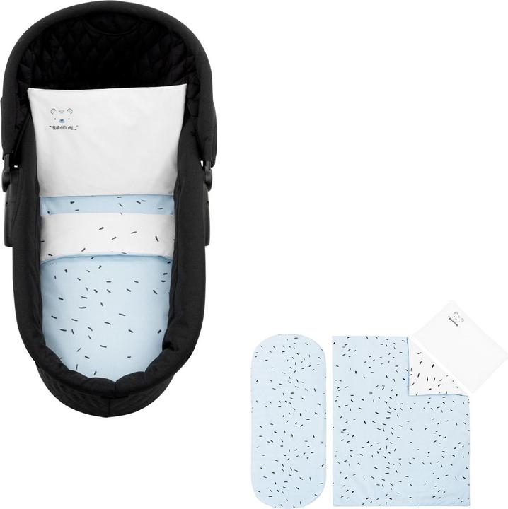 Produktbild Kikkaboo Kinderwagen Wäsche-Set Bär
