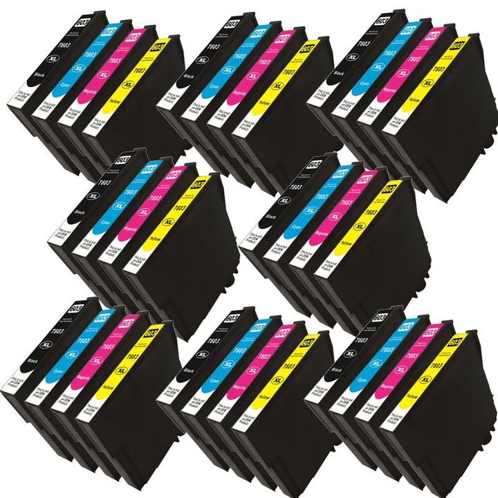 Actual product image Hermex Compatible Ink Cartridge XL for Epson Expression Home XP-4105 (M, C, FC, Y)