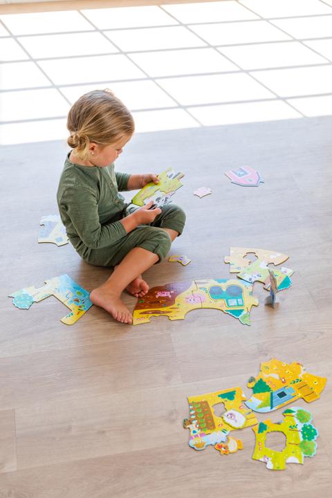 Image du produit Jumbo Goula 53176 - Puzzle XXL, ferme, 18 pièces (18 pièces)
