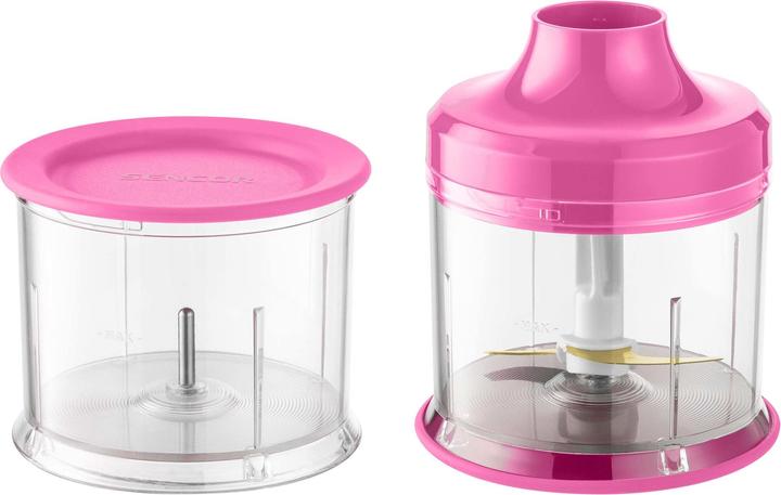 Actual product image Sencor SHB 4468RS-EUE3 blender 0.7 L Hand Blender 1000 W Pink, Stainless steel