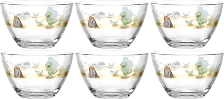 Actual product image Leonardo Avventura children's bowl 400 ml, 6 pieces, dinosaur