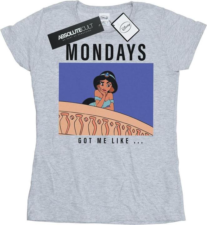Image du produit Disney Princess - T-shirt JASMINE MONDAYS GOT ME LIKE - Femme (L)
