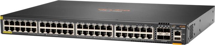 Actual product image Aruba HPE Networking CX 6200F 48G Class-4 PoE 4SFP+ 370W Switch (EN) (52 Ports)