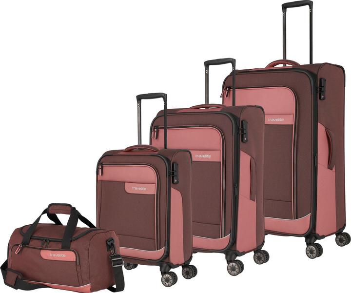 Produktbild Travelite VIIA 4-Rollen Kofferset 4tlg. (195 l, XL (ab 115l))
