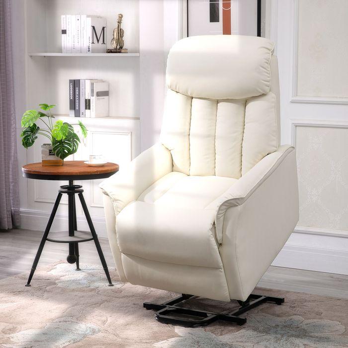 Immagine prodotto Swisshandel24 Poltrona stand-up Poltrona TV Poltrona con ausilio stand-up funzione reclinabile elettrica
