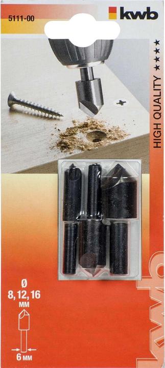 Produktbild kwb Senkersatz (12 mm, 16 mm, 8 mm)