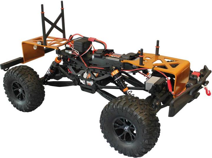 Actual product image DF-Models DF-4J Crawler XXL 2021 Special Edition II ORANGE (RTR Ready-to-Run)