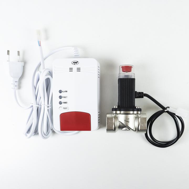 Actual product image PNI Safe House Dual Gas 250 package with sensors for 2 types of carbon monoxide gas (CO) and natural