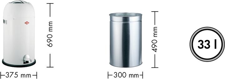 Actual product image Wesco Kickmaster (33 l)