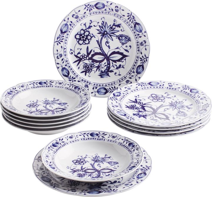 Actual product image Kahla Rossella Zwiebelmuster Tafelservice (12 Piece)