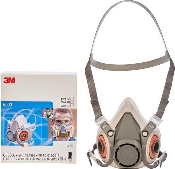 Produktbild 3M Mehrweg-Halbmaske (Kein Schutz, 1 x)