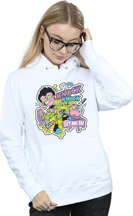 Immagine prodotto Teen Titans Go Knock Knock Felpa con Cappuccio Donna (S)