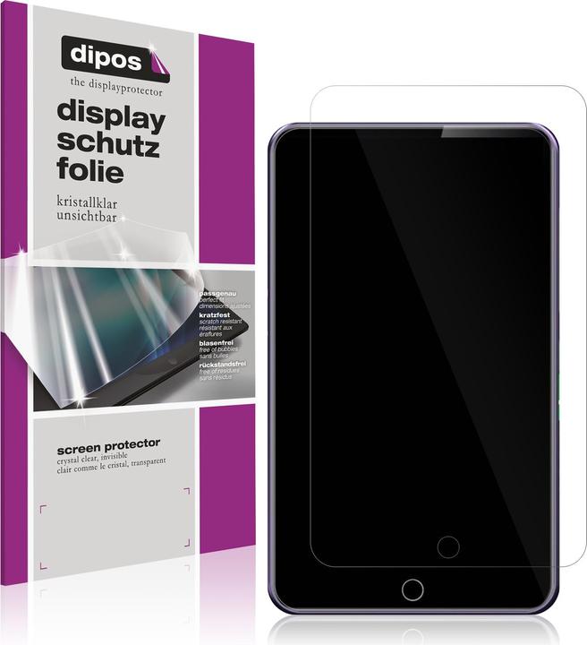 Produktbild Dipos Schutzfolie Klar für Fanvace M32 MP3-Player