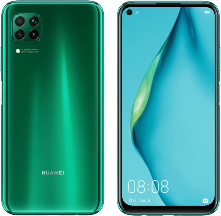 Produktbild Huawei P40 Lite (128 GB, Crush green, 6.40", Hybrid Dual SIM, 48 Mpx, 4G)