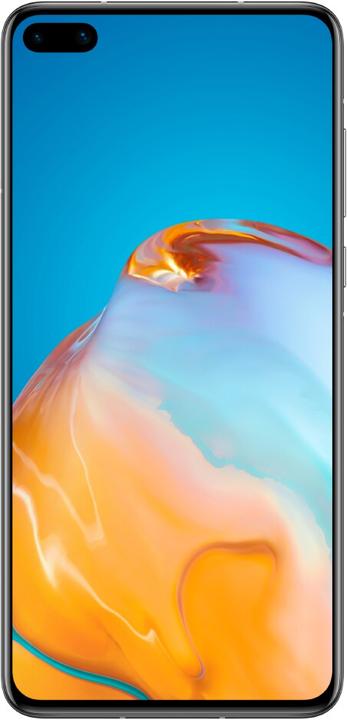 Actual product image Huawei P40 (128 GB, Silver Frost, 6.10", Hybrid Dual SIM + eSIM, 50 Mpx, 5G)