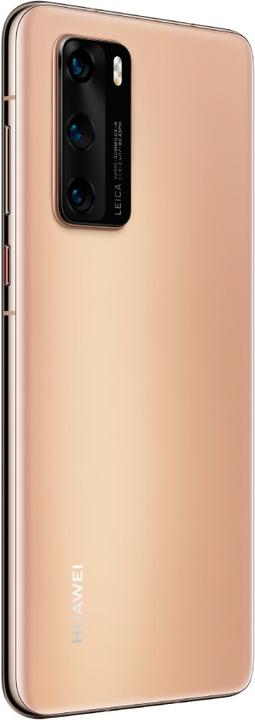 Actual product image Huawei P40 (128 GB, Blush Gold, 6.10", Hybrid Dual SIM + eSIM, 50 Mpx, 5G)