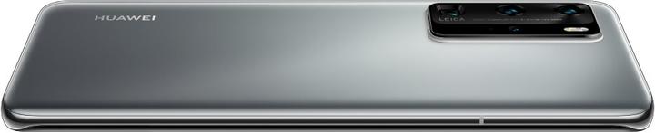 Actual product image Huawei P40 Pro (256 GB, Silver Frost, 6.58", Hybrid Dual SIM + eSIM, 50 Mpx, 5G)