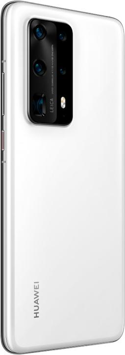 Immagine prodotto Huawei P40 Pro+ (512 GB, White Ceramic, 6.58", Doppia SIM Ibrida, 50 Mpx, 5G)