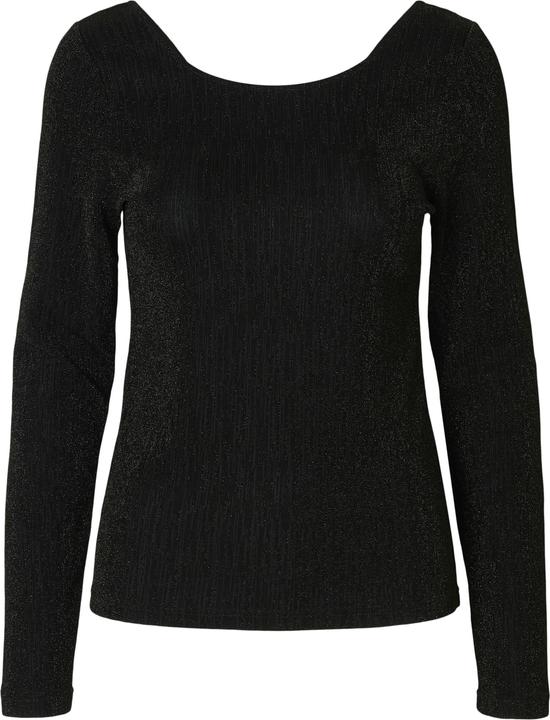 Selected Femme Glitzer Oberteil mit langen Ärmeln (L)