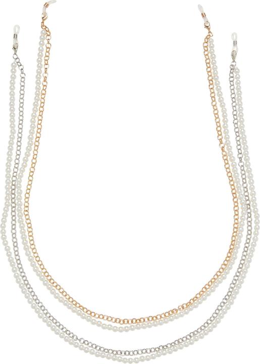 Urban Classics Pearl layering Sunglasses Chain 2-Pack - 159541
