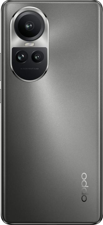 Actual product image OPPO Reno 10 Pro (256 GB, Silvery Grey, 6.70", Dual SIM, 50 Mpx, 5G)