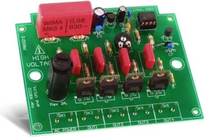 Actual product image Whadda 4 channel running lights