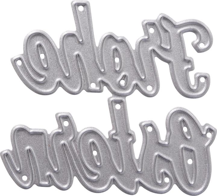 Actual product image Card Deco Essentials Die Cutting Template "Happy Easter