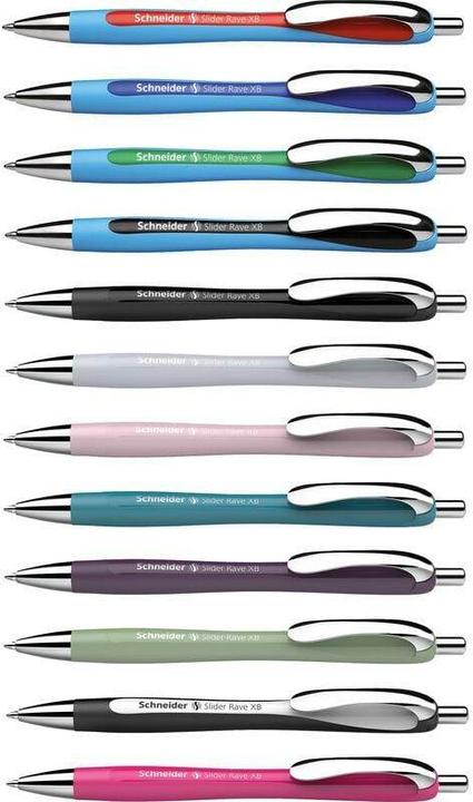 Immagine prodotto Schneider Penna a sfera Slider Rave XB (Grigio argento, 1 x)