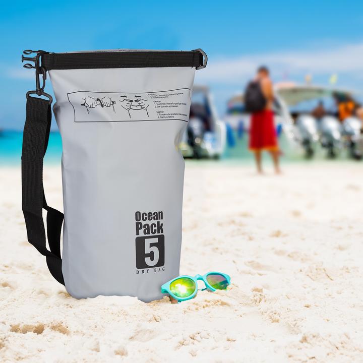 Actual product image Relaxdays Waterproof 5L Dry Bag (5 l)