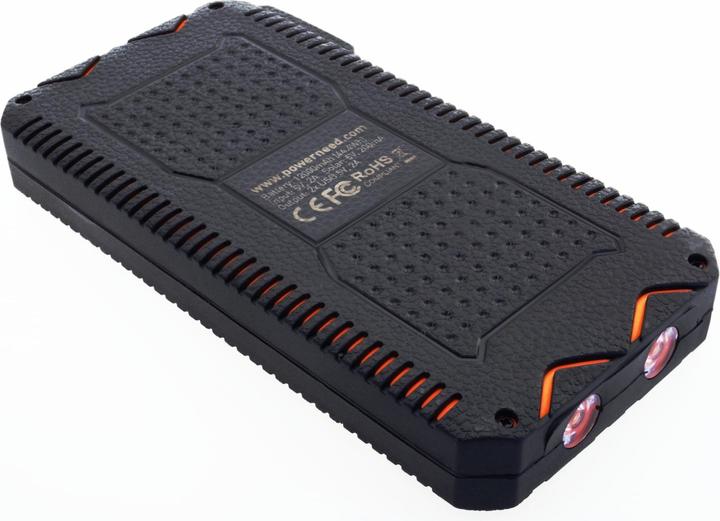 Image du produit Powerneed S12000Y power bank Lithium Polymer LiPo 12000 mAh Black Orange (12000 mAh, 44.40 W, 44.40 Wh)