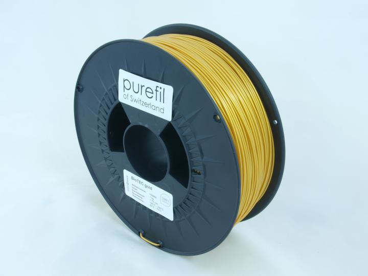 Productafbeelding Purefil Draad (bioTEC, 1.75 mm, 1000 g, Goud)