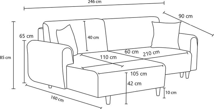 Actual product image Atelier del Sofa Mane