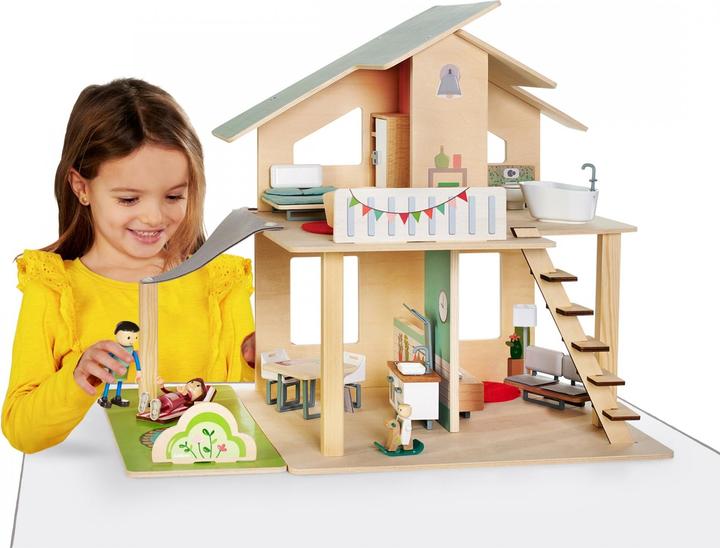 Actual product image Eichhorn Doll house with furniture