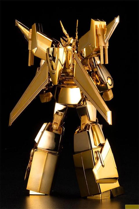 Immagine prodotto Kotobukiya Statuetta di Exkaiser coraggioso Kit di modellini in plastica Grande Exkizer (versione dorata) 18 cm