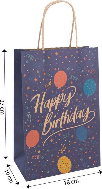 Immagine prodotto Idena Borsa regalo 18x10x27cm FSC-Mix (Borsa da regalo)