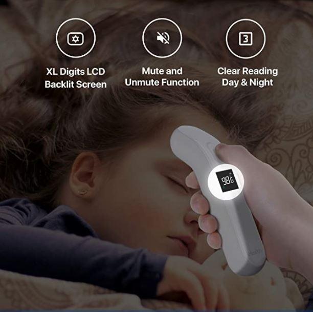 Actual product image iHealth Contactless infrared thermometer (Forehead, Non-contact)