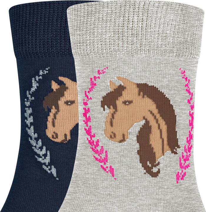 Actual product image Falke Horse 2-Pack Kids Socks (pack of 2, 19 - 22)