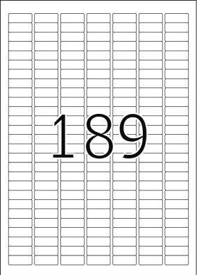 Actual product image Herma Universal labels