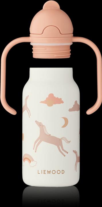 Actual product image Liewood Kimmie steel drinking bottle Dream Ecru (0.25 l)