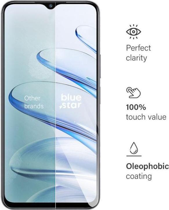 Image du produit Partner Telecom Protective glass Blue Star Tempered Glass Blue Star - Honor 70 Lite (1 pièce(s), Honor 70 Lite)