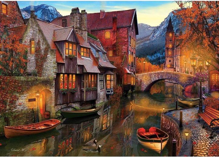 Actual product image Lamberth Puzzle 2000 pieces Canal Boats (2000 pieces)