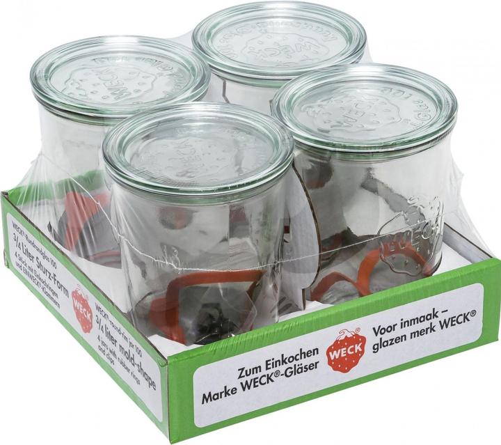 Image du produit Weck forme du linteau (4 pcs, 0.85 l)