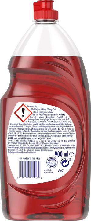 Actual product image Fairy Ultra concentrate (Liquid)