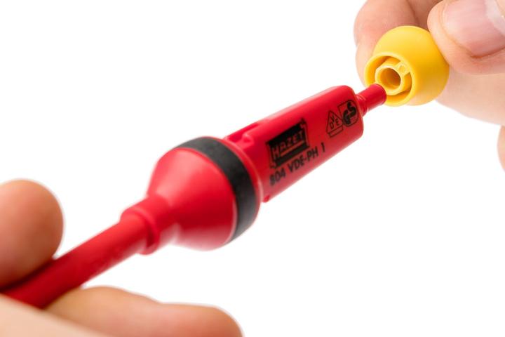 Immagine prodotto HAZET Serie di giraviti ∙ con isolamento di protezione 804VDE/14 ∙ Profilo Pozidriv PZ, Profilo int… (Viti con testa a intaglio, Torx (TX), Cacciavite a croce PZ, Fessura croce Phillipps (PH))