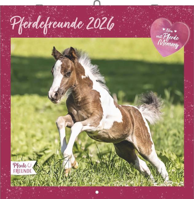Produktbild Alpha Edition Pferdefreunde 2026 - Broschürenkalender - Kinder-Kalender - Format 30 x 30 cm (30 x 30 cm, Deutsch)