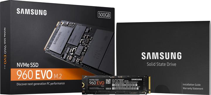 Actual product image Samsung 960 Evo (500 GB, M.2)