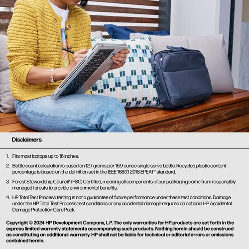 Image du produit HP Sac pour ordinateur portable Evday 16 Odyssey (15.98", Universel)